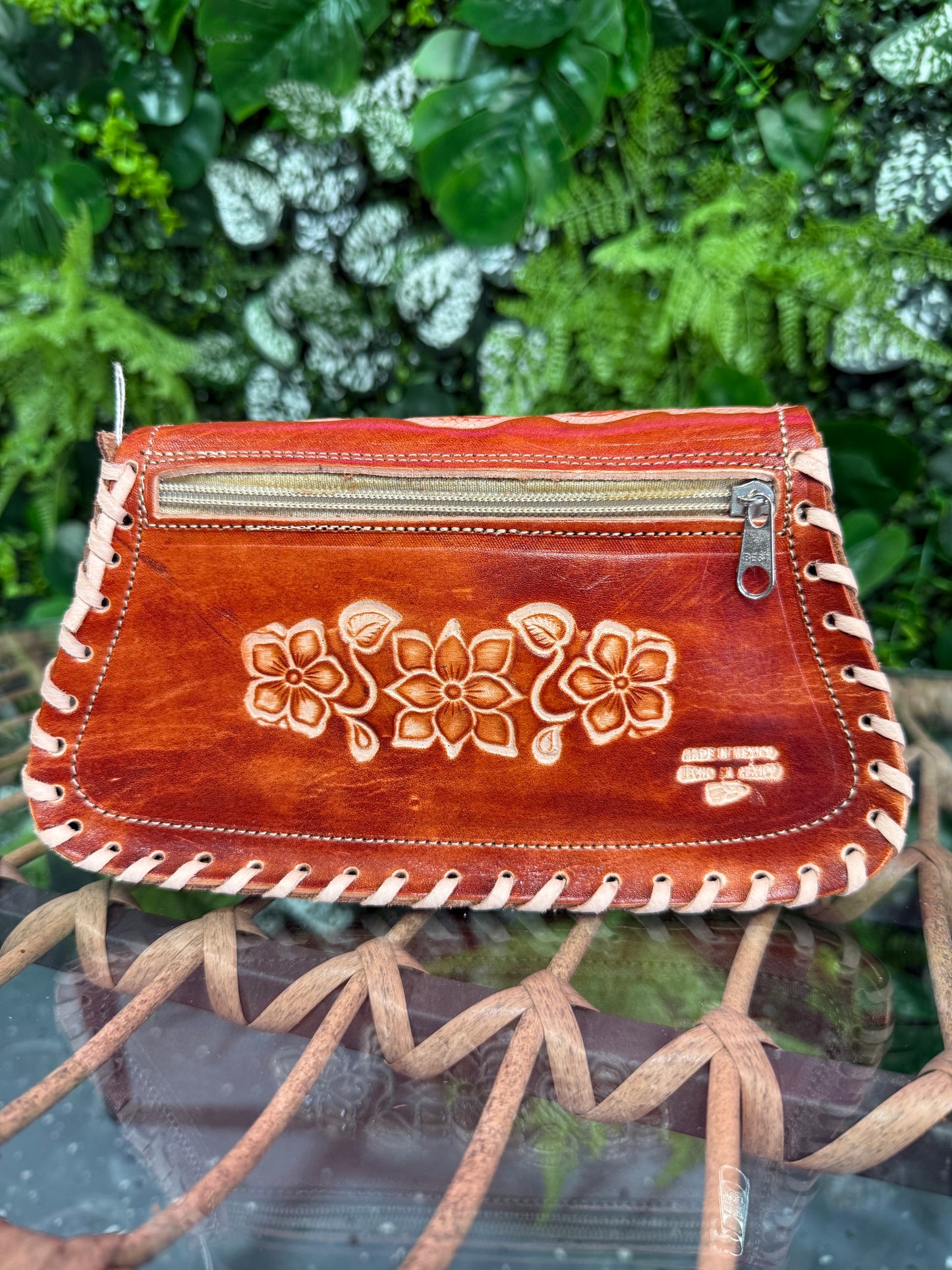 Miri Mini Brown Leather Purse