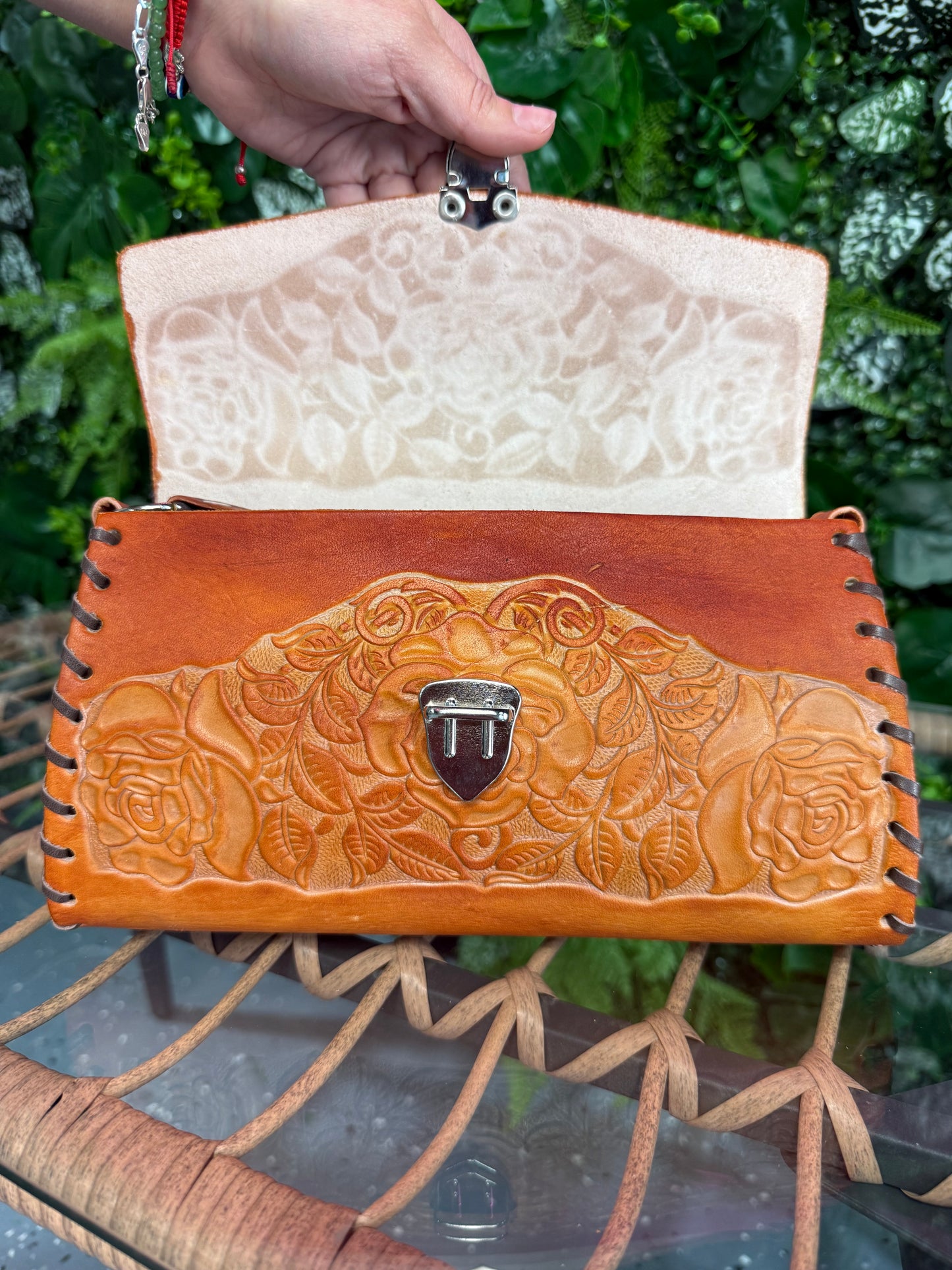 Pau Brown Leather Purse