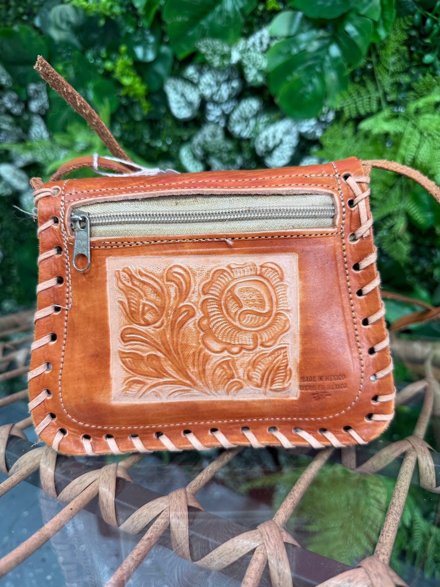 Vivi Mini Brown Leather Purse