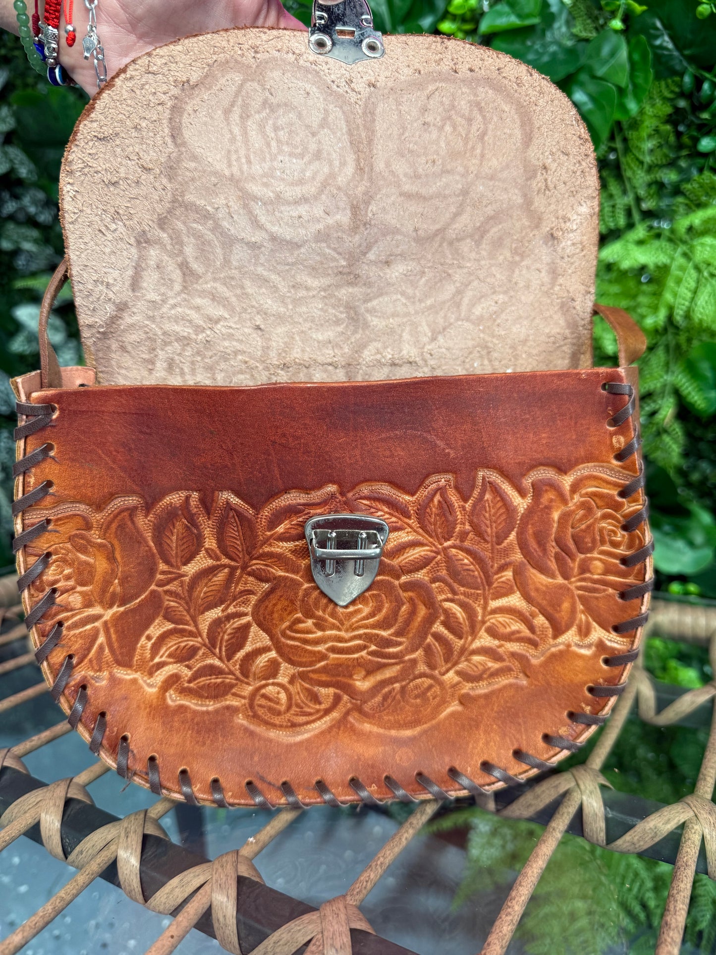 Georgina Brown Leather Purse