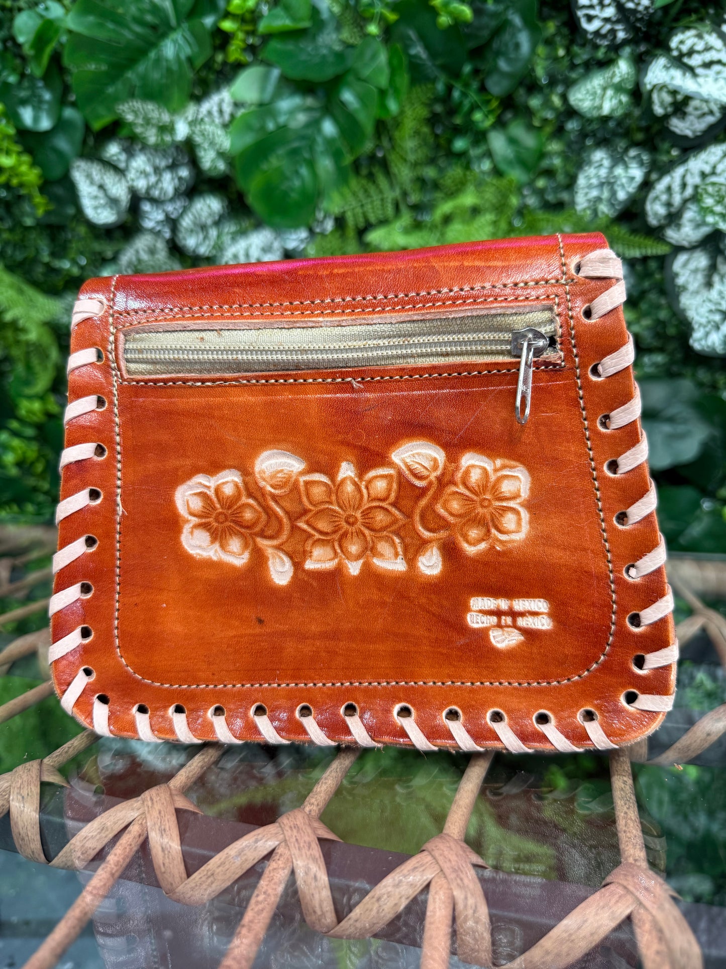 Lily Mini Brown Leather Purse