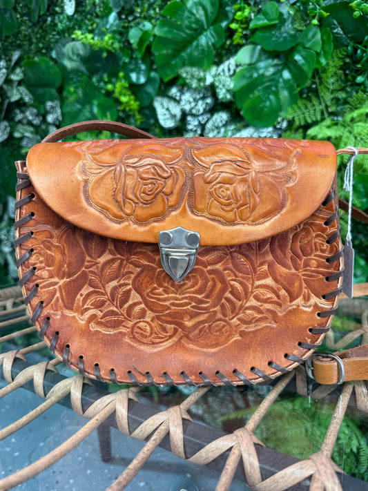 Georgina Brown Leather Purse