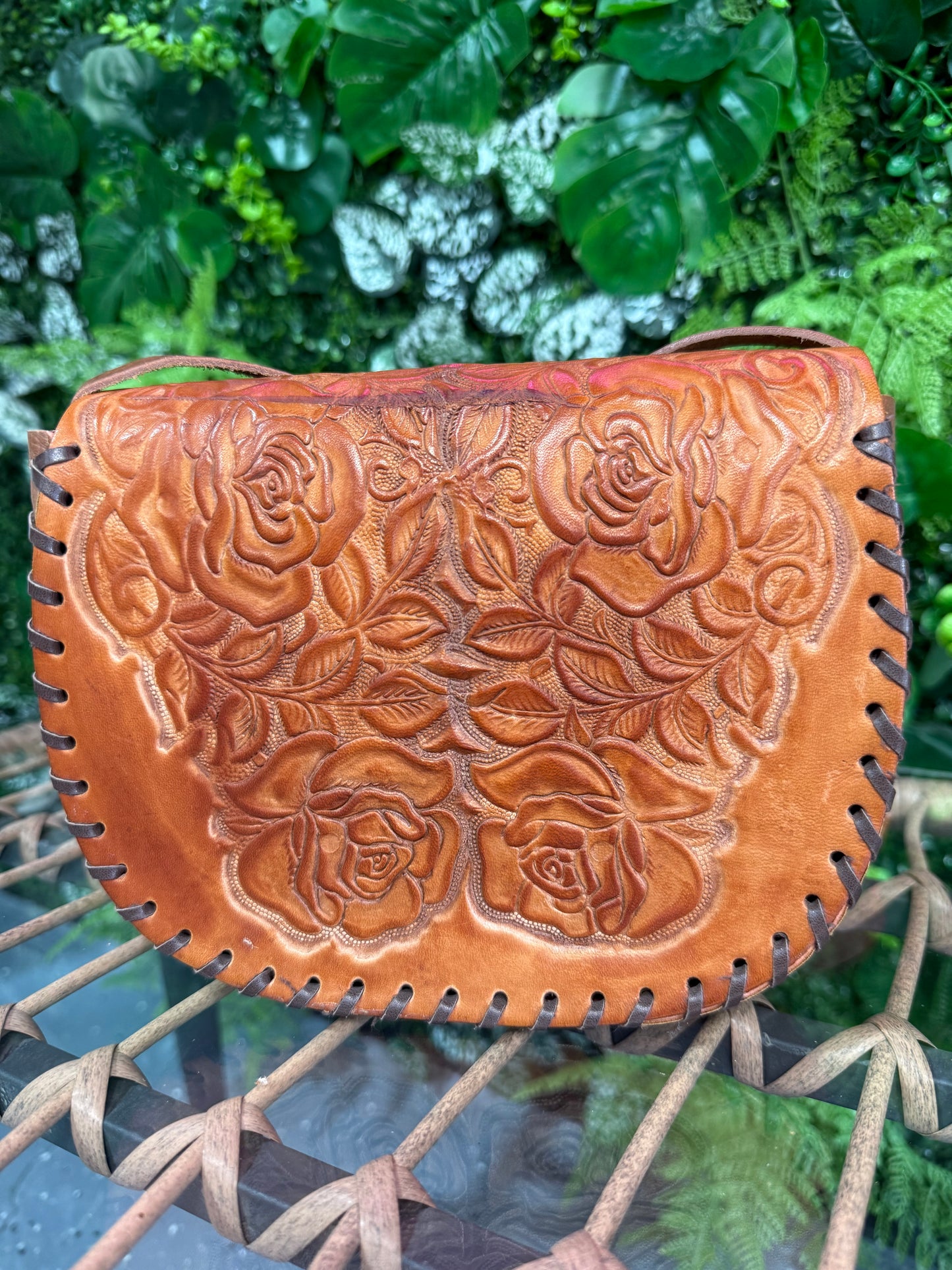 Georgina Brown Leather Purse