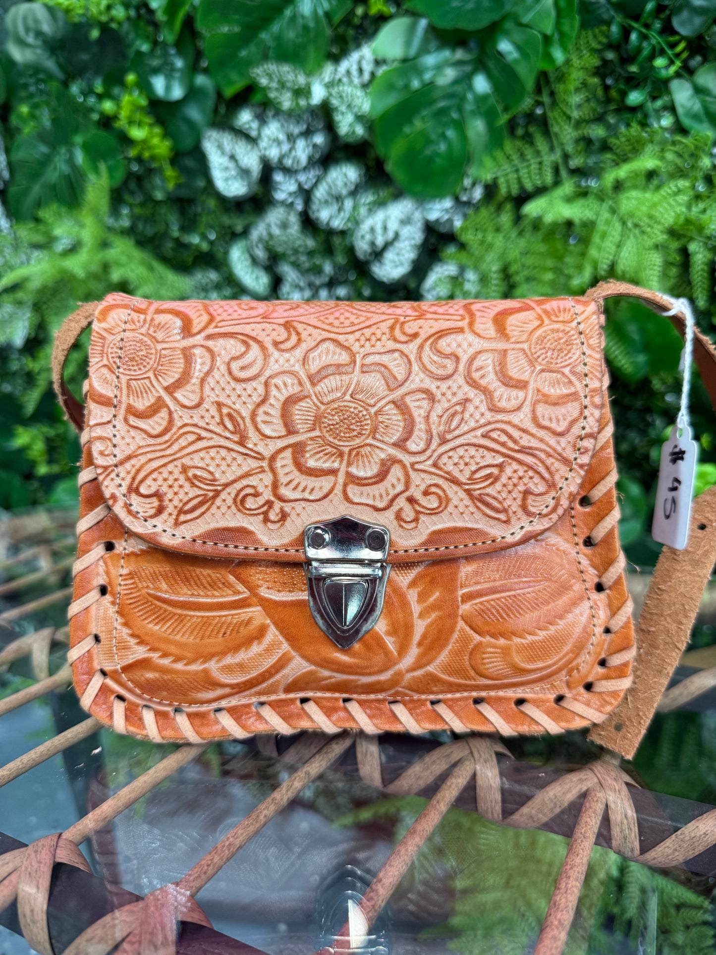 Vivi Mini Brown Leather Purse