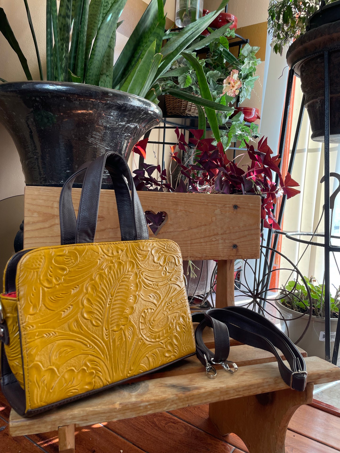 Victoria Mini Purse Mustard Yellow