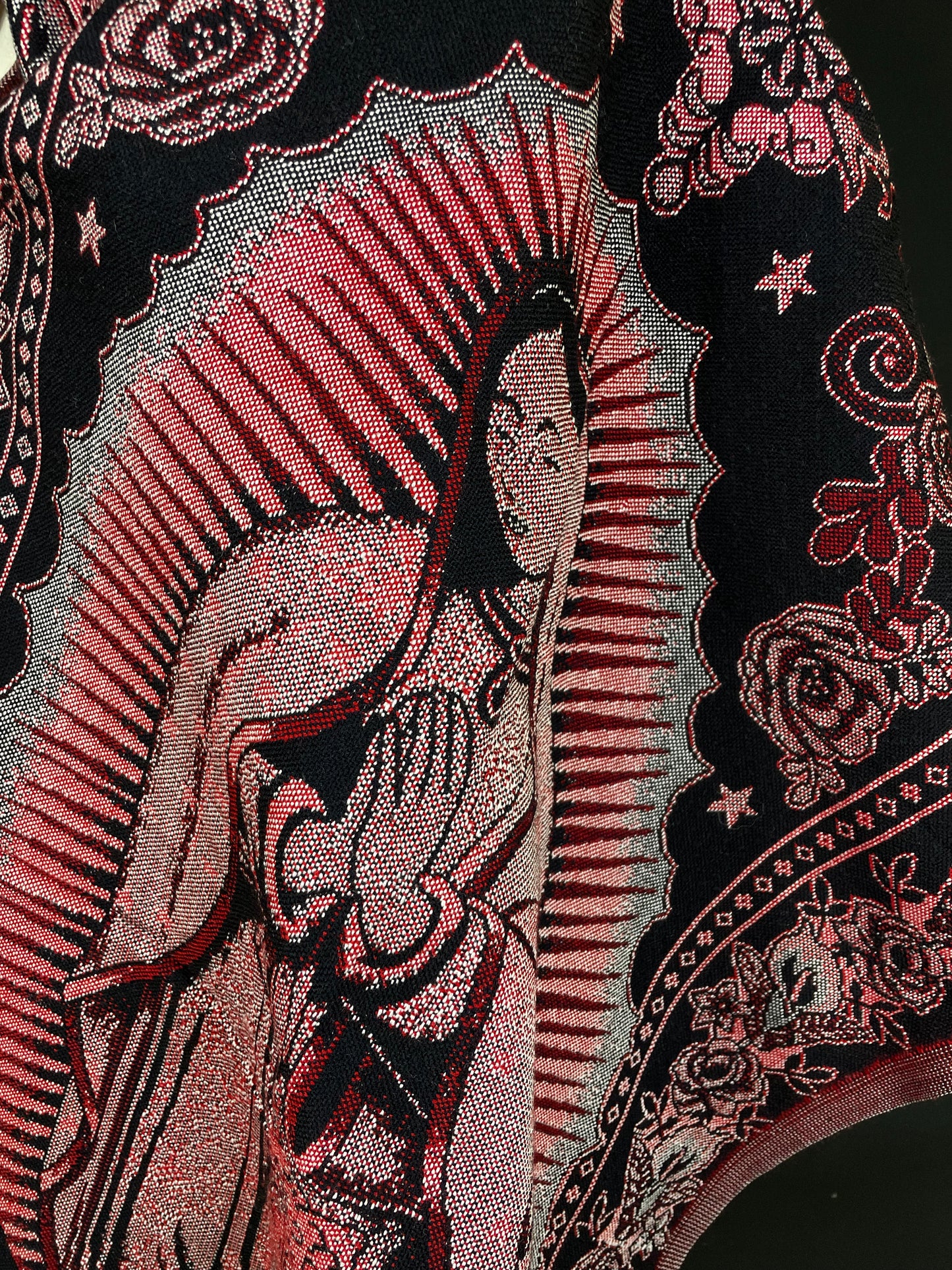 Reboso Virgen de Guadalupe. Shawl Virgen De Guadalupe