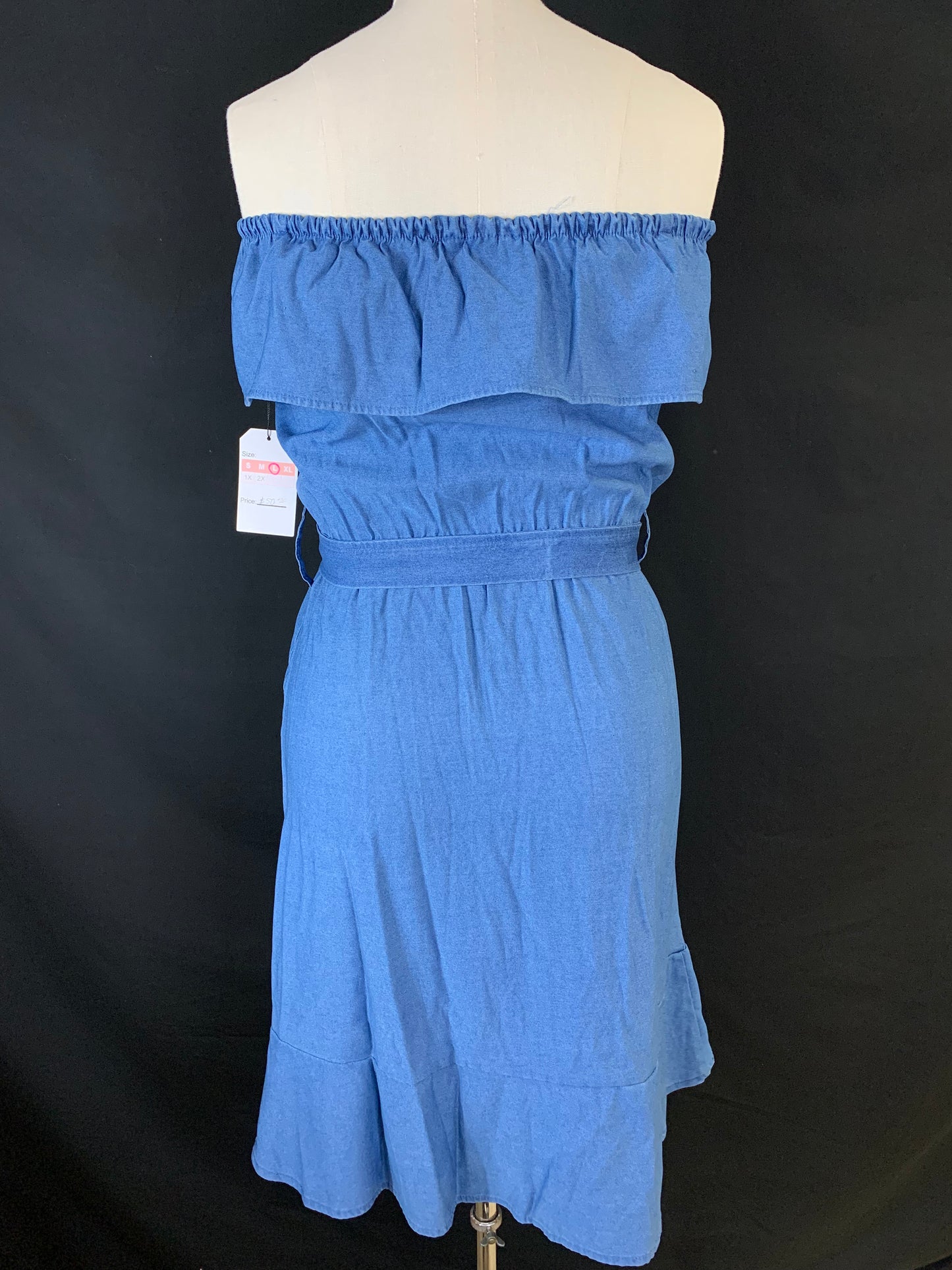 Alma Off The Shoulder Wrap Dress