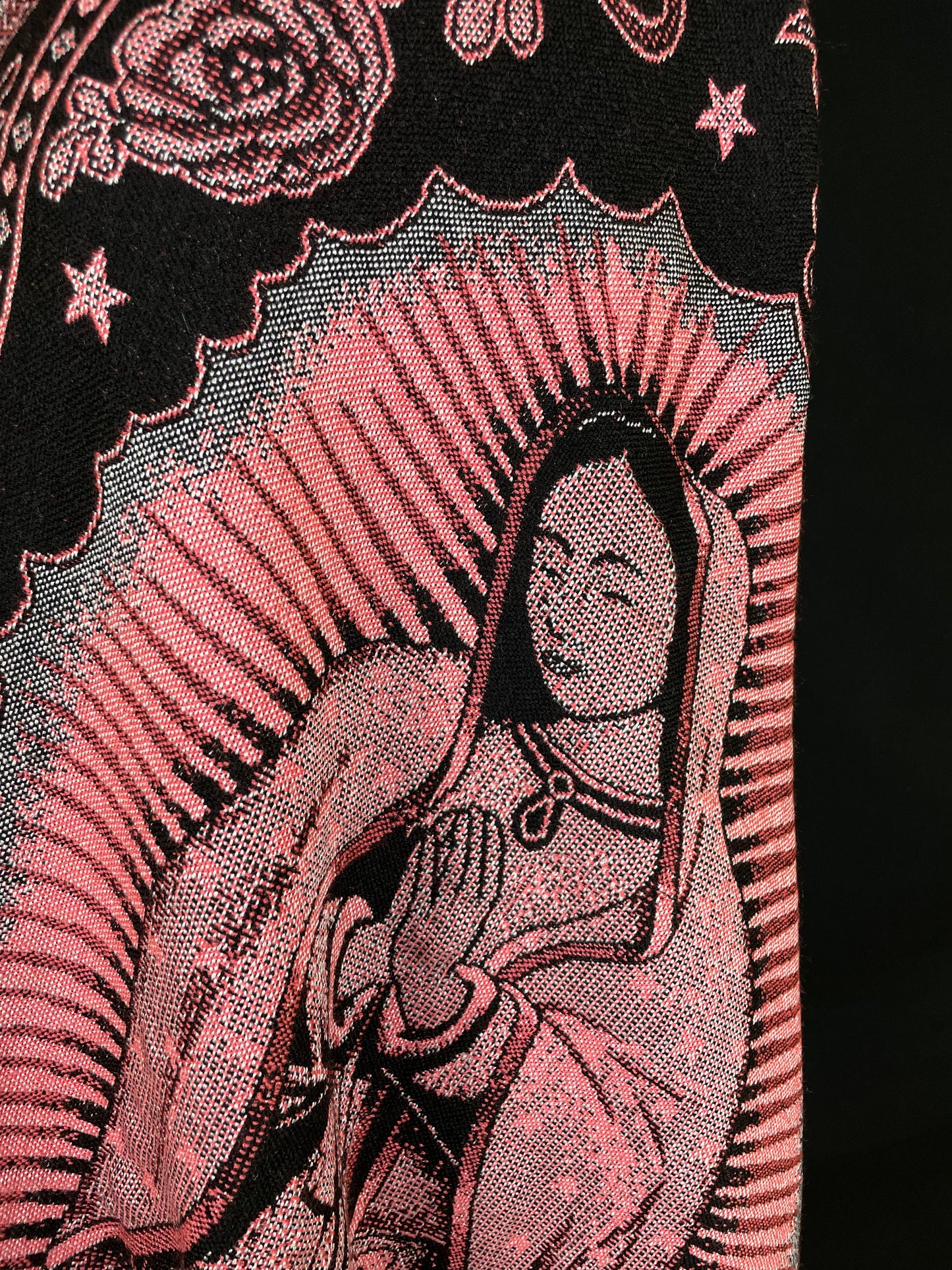 Reboso Virgen de Guadalupe. Shawl Virgen De Guadalupe