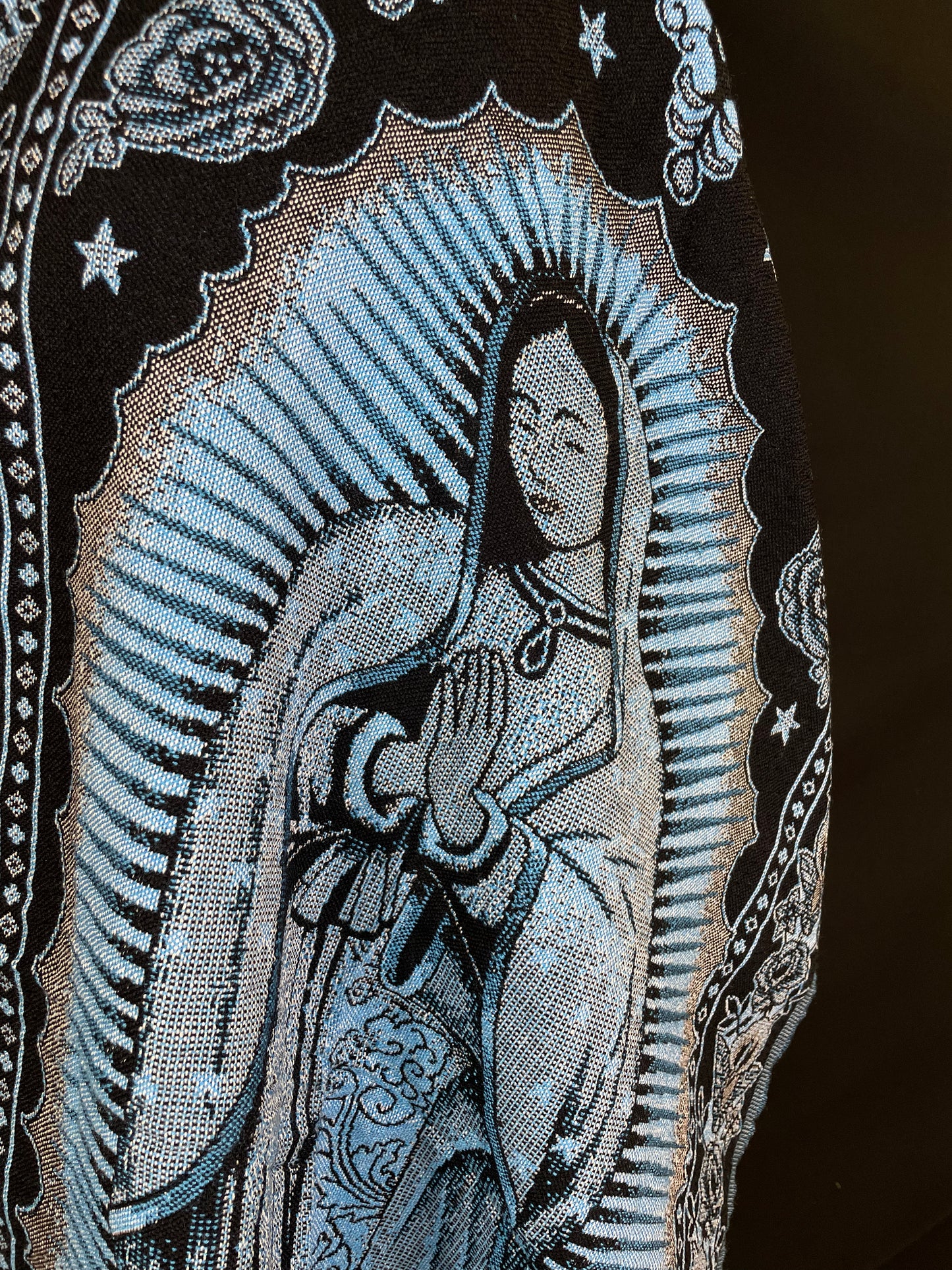 Reboso Virgen de Guadalupe. Shawl Virgen De Guadalupe