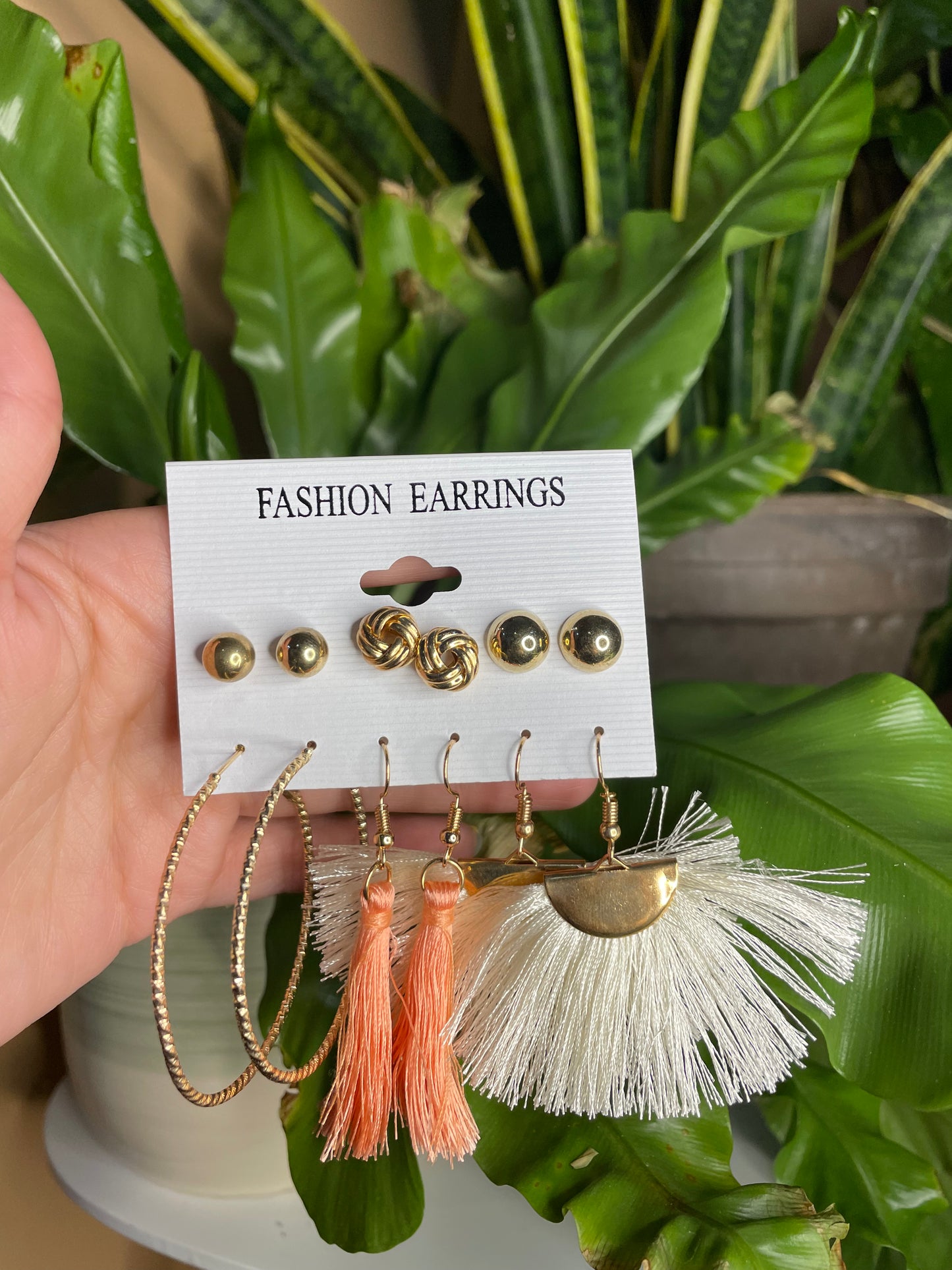 Jossi Pack Of 6 Earrings