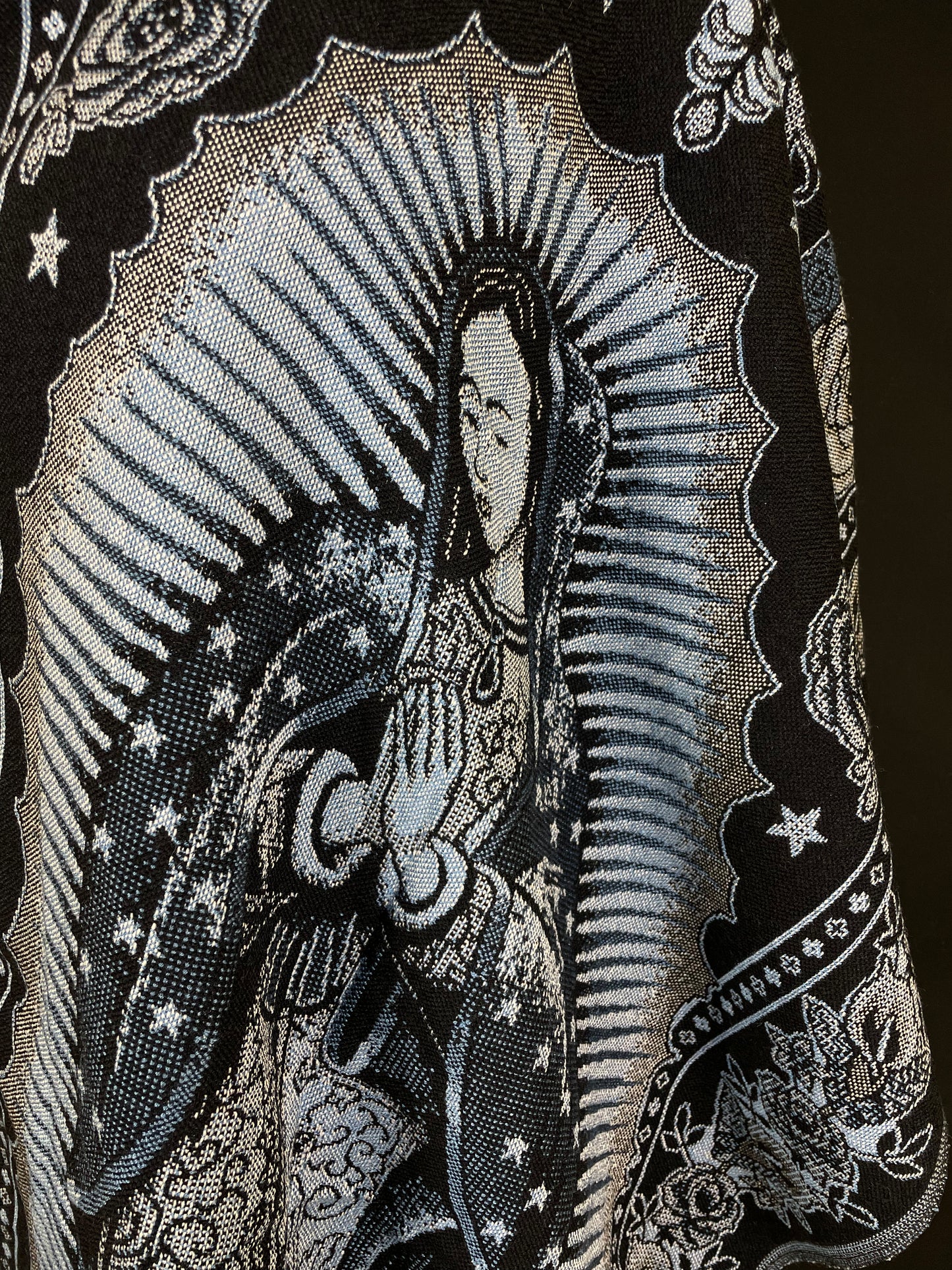 Reboso Virgen de Guadalupe. Shawl Virgen De Guadalupe