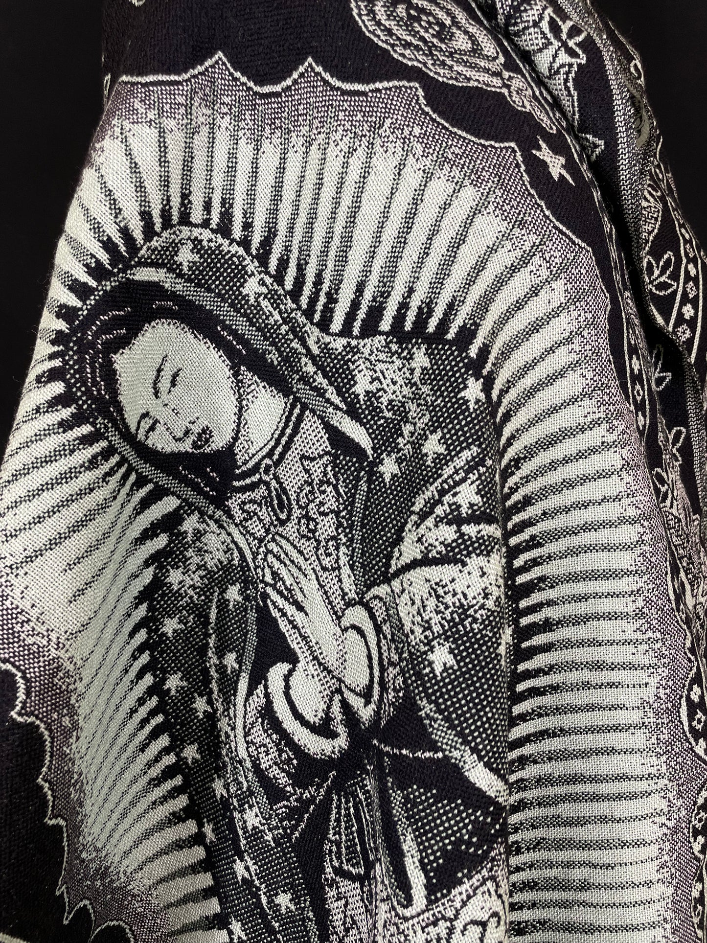 Reboso Virgen de Guadalupe. Shawl Virgen De Guadalupe