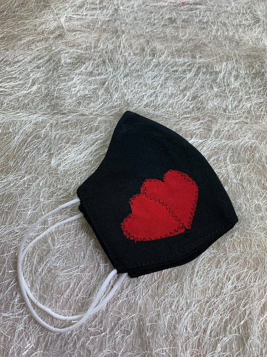 Hearts Face Mask