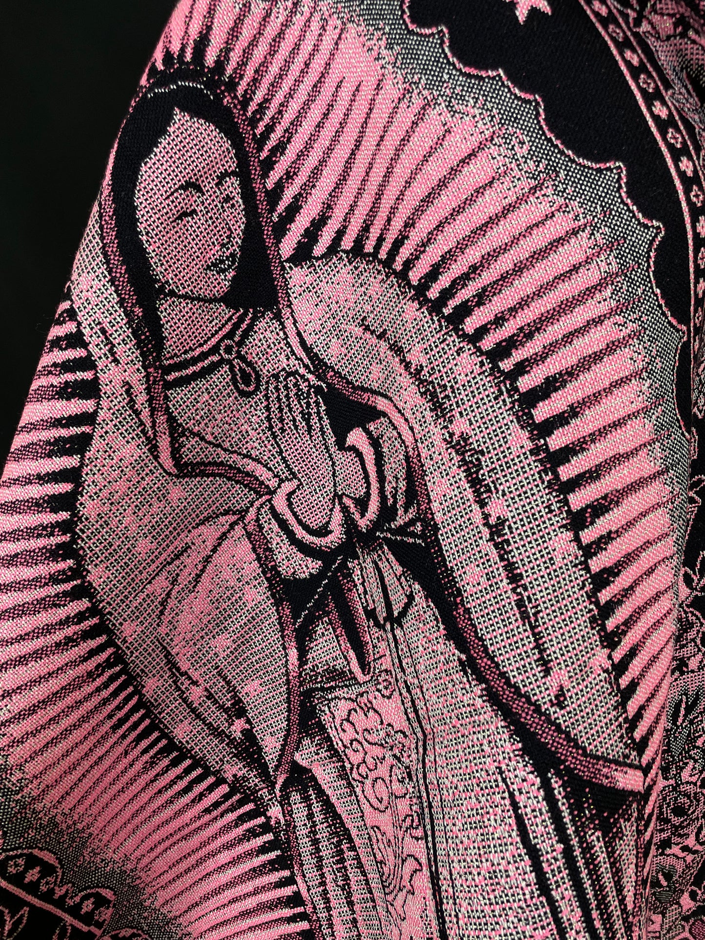 Reboso Virgen de Guadalupe. Shawl Virgen De Guadalupe